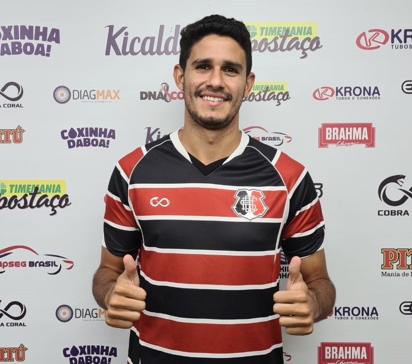 Victor Oliveira o novo refor o do Santa Cruz Pantera Sport